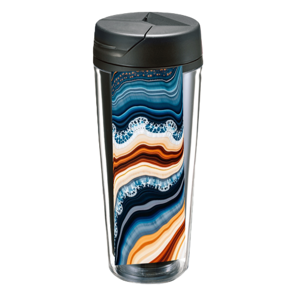 木目調タンブラー　500ml