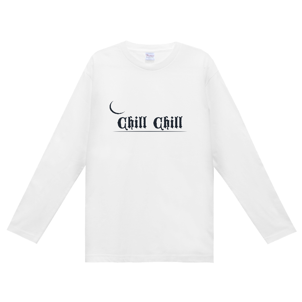Chill Chillオリジナルロゴ長袖Tシャツ