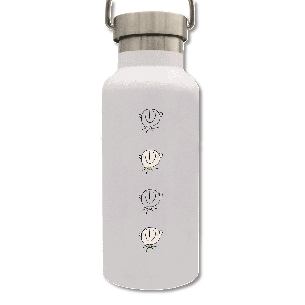 smiley boy / メタルハンドサーモボトル