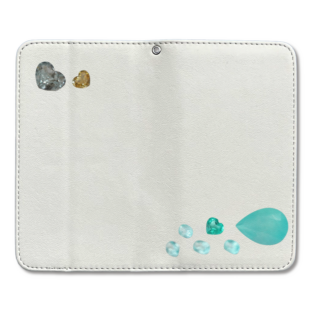 宝石写真スマホケース①