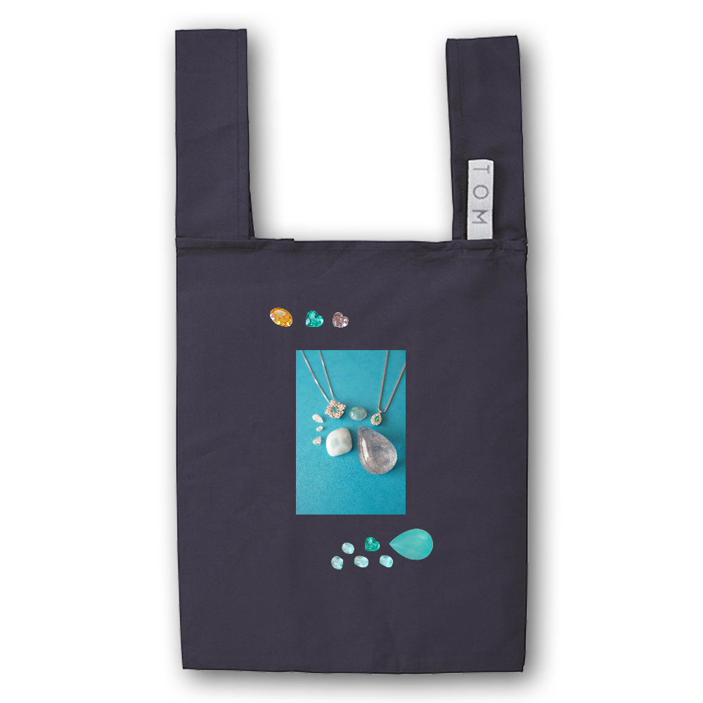 宝石写真エコバッグ①