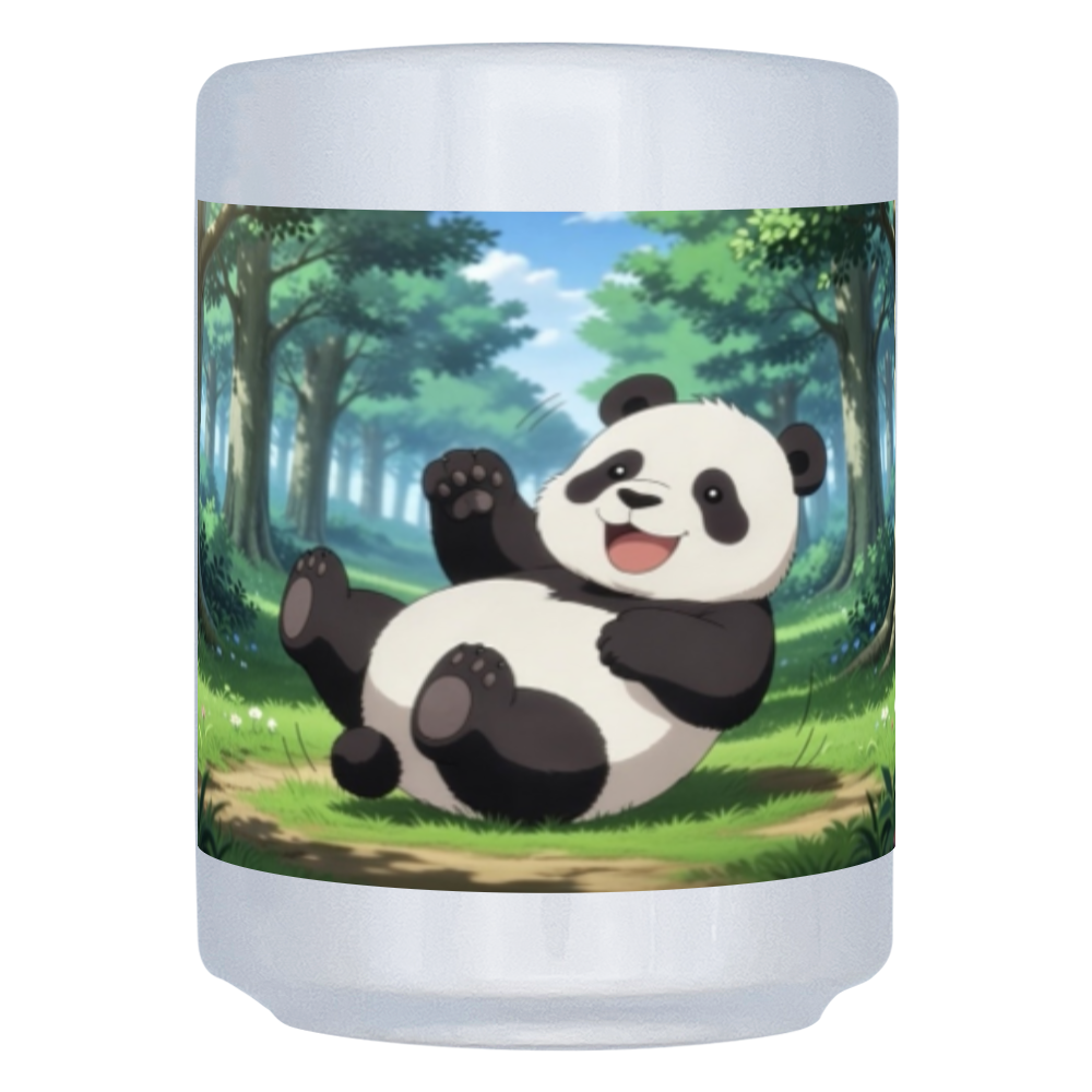 ぱんださん 湯呑み