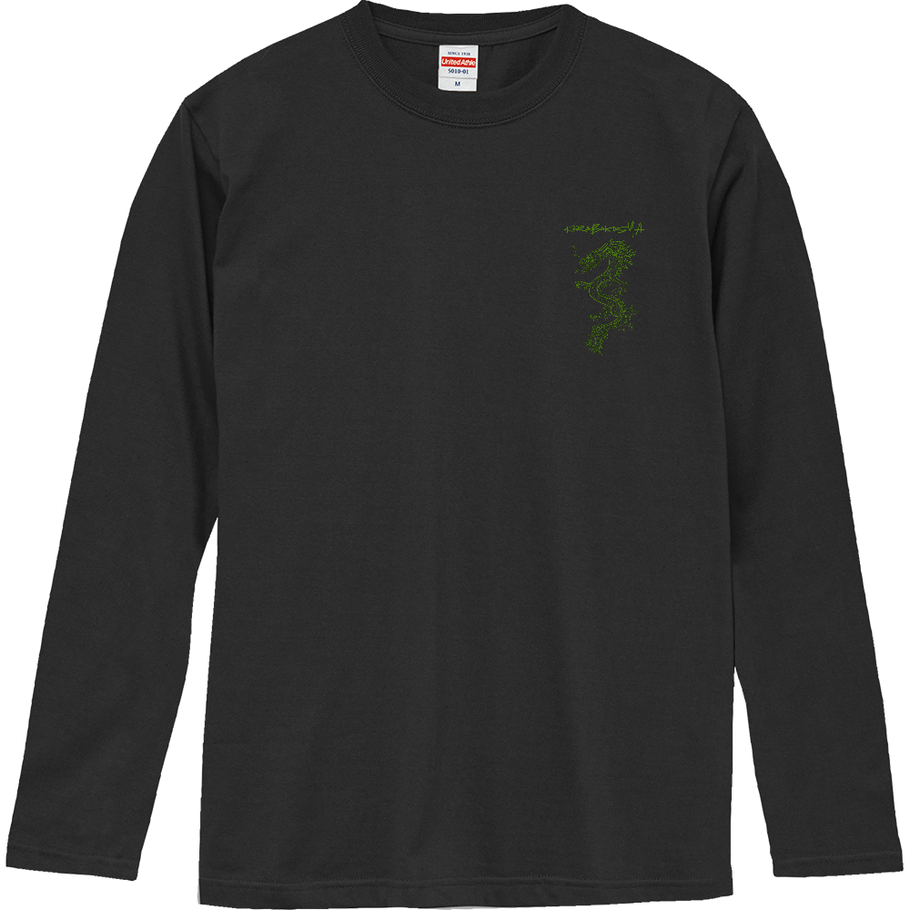 ドラゴン×Street風ロンTシャツ