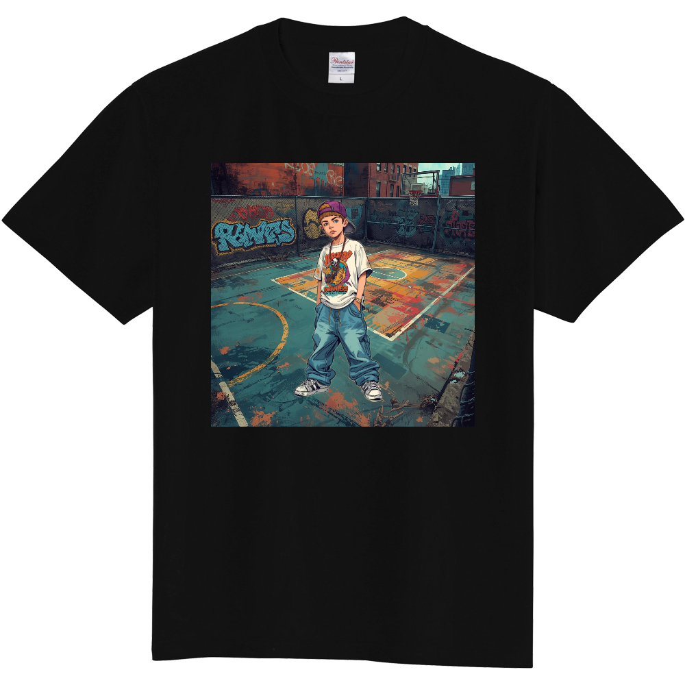 可愛らしいヒップホップ少年