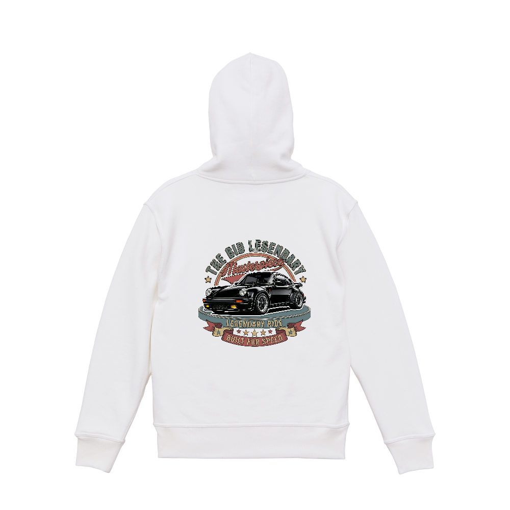 P-930【THE BID LEGENDARY 公式】ヘヴィーウェイト・バックプリントパーカー