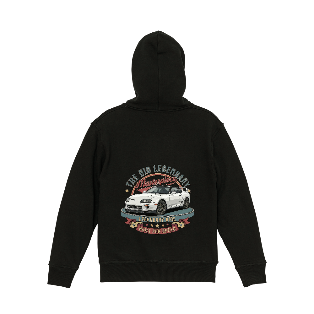 T-80【THE BID LEGENDARY 公式】ヘヴィーウェイト・バックプリントパーカー