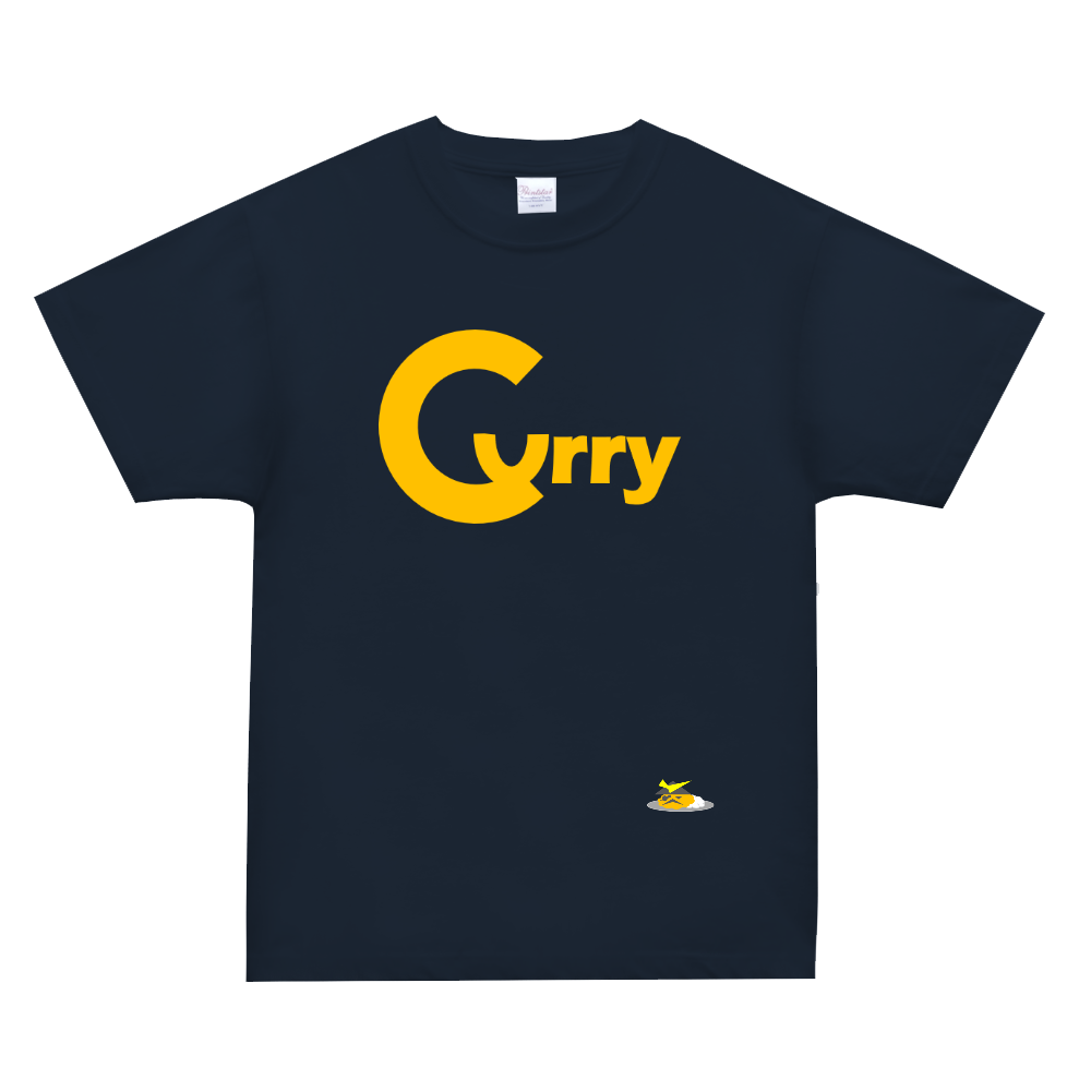 Curry Tシャツ 両面プリント