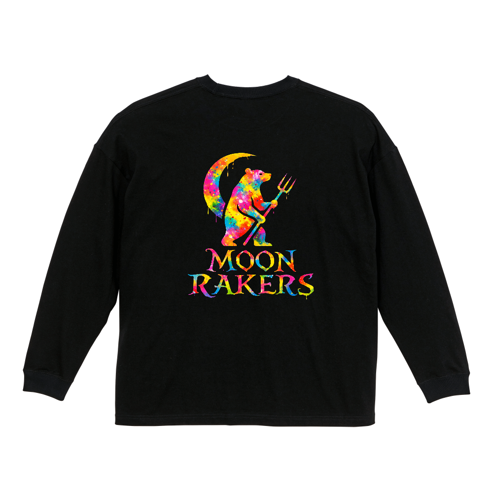 MRB Painted bear big silhouette long sleevetee