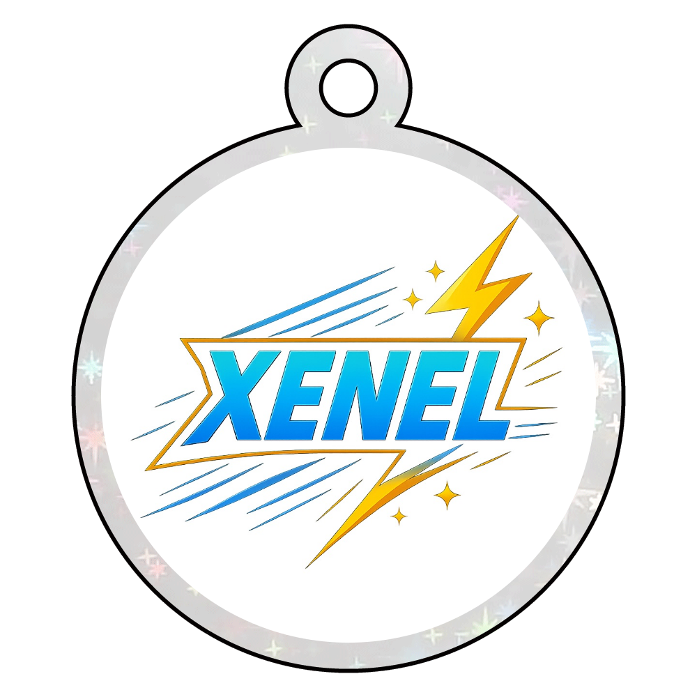Xenel ロゴキーホルダー（Light）