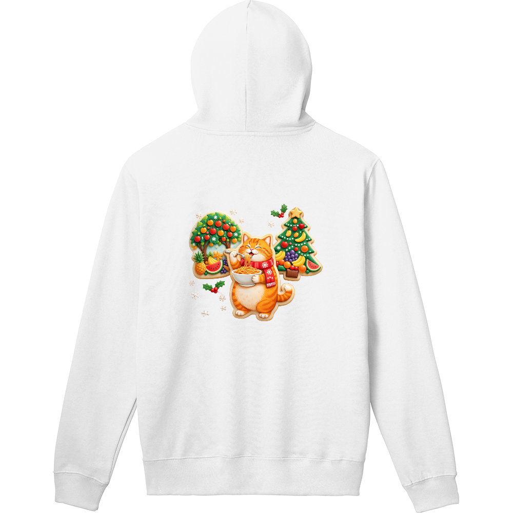 冬ネコパーカー