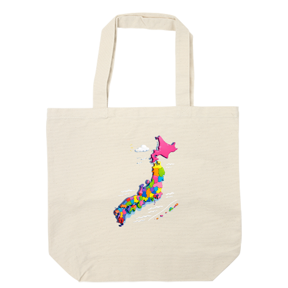 日本地図バック