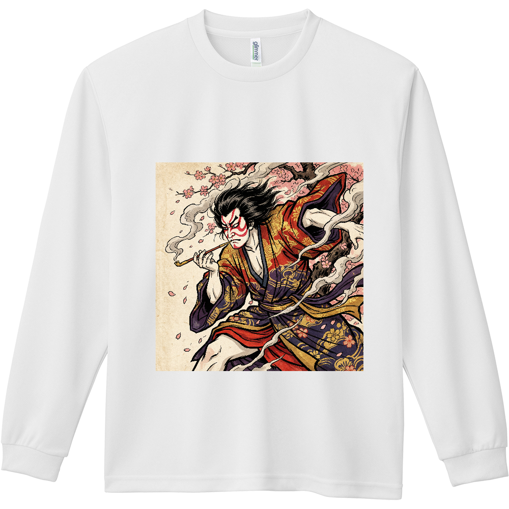Cool Japan Long T-Shirt　(表面柄)
