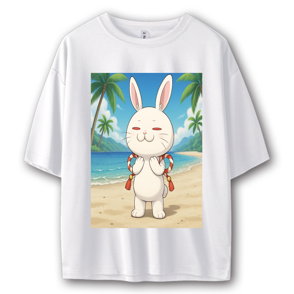 ブサうさ ストリート系Tシャツ