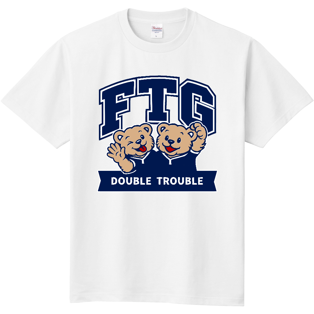 カレッジＴシャツ風【ＦＴＧ双子】