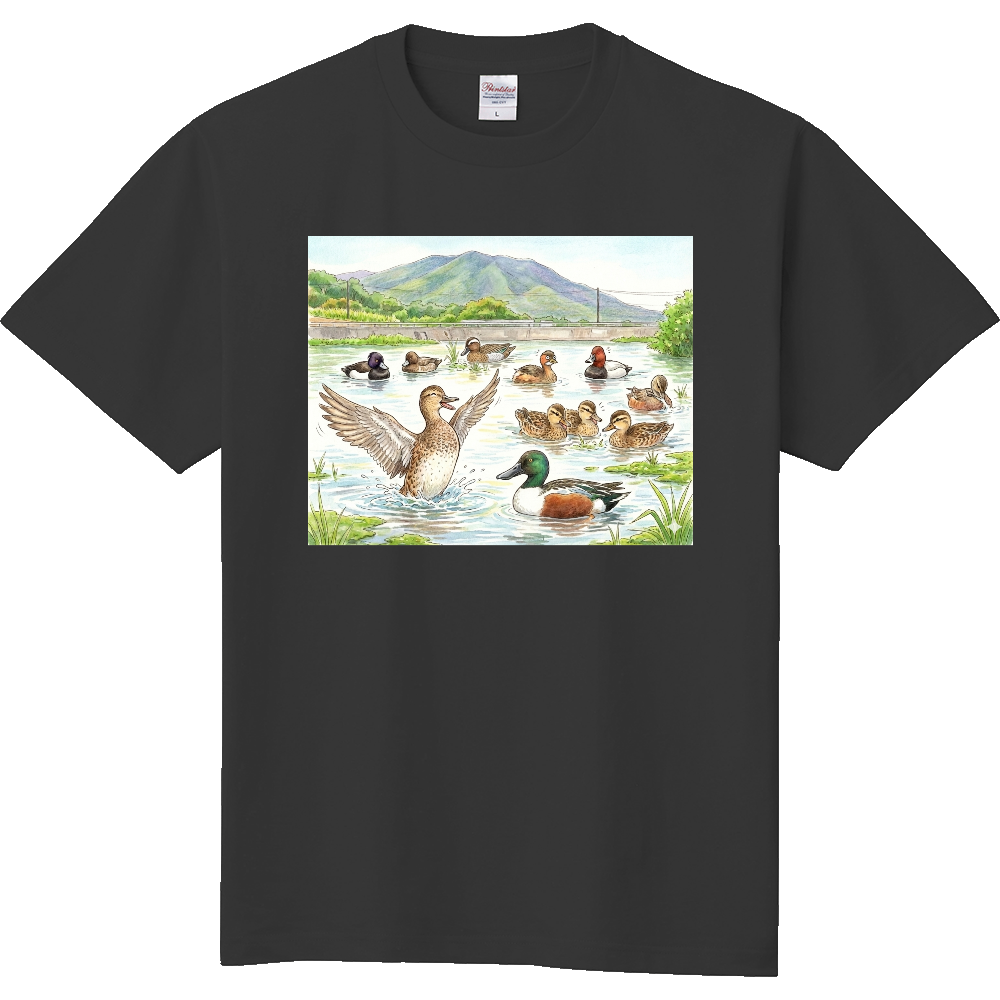 徳之島イラスト入りTシャツ