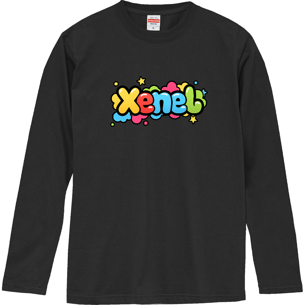 Xenelカラフルバブル　ロングTシャツ