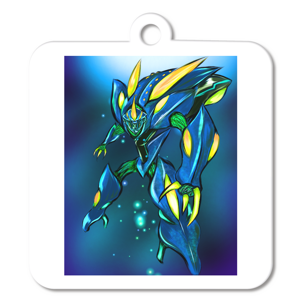 Lostland-Adventure 鎧蟲・青童 アクリルキーホルダー