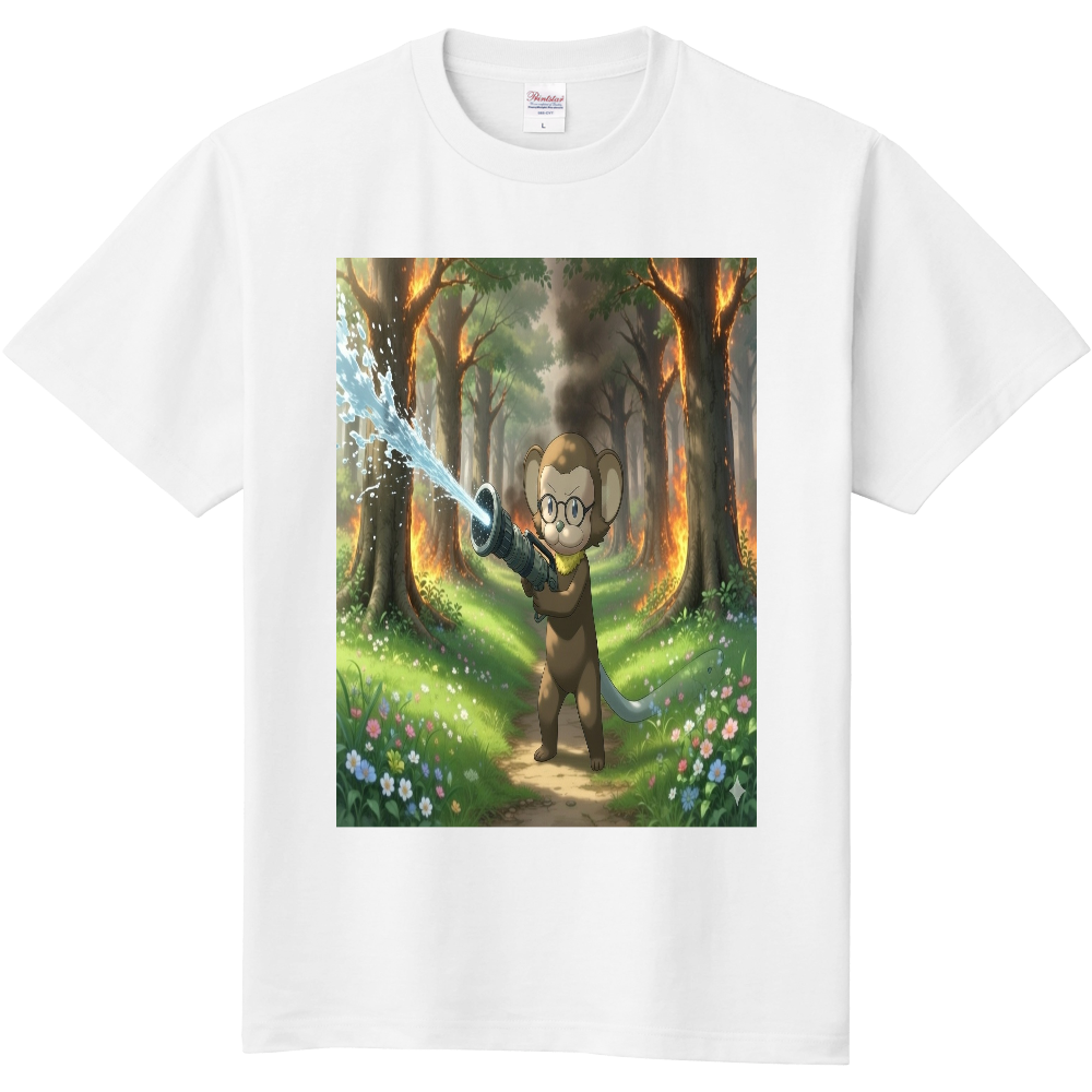 消防ちんぱん定番Tシャツ