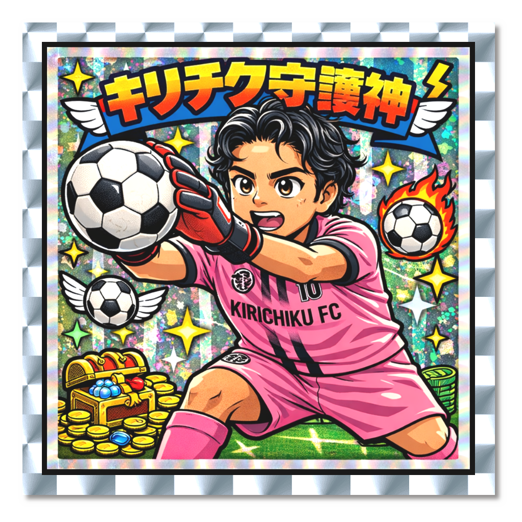 KIRICHIKU FC ゴレイロシール