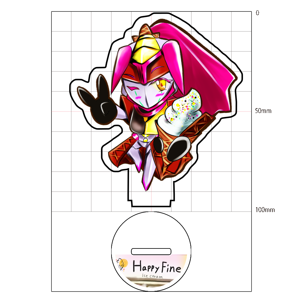 ロストランドアドベンチャー アクリルスタンドシリーズ ファインガー(ディフォルメVer)