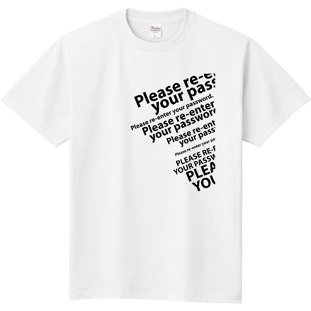 Please re-enter your password.