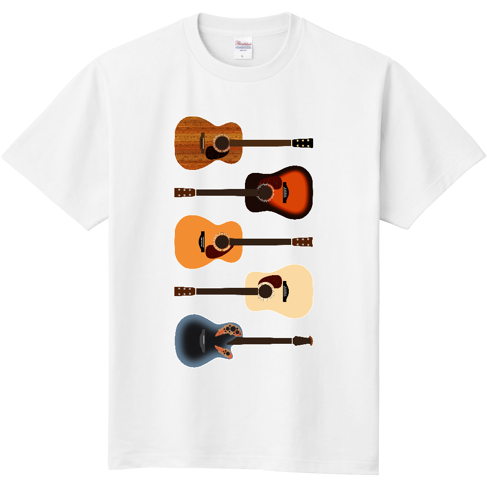 ギターがズラリ