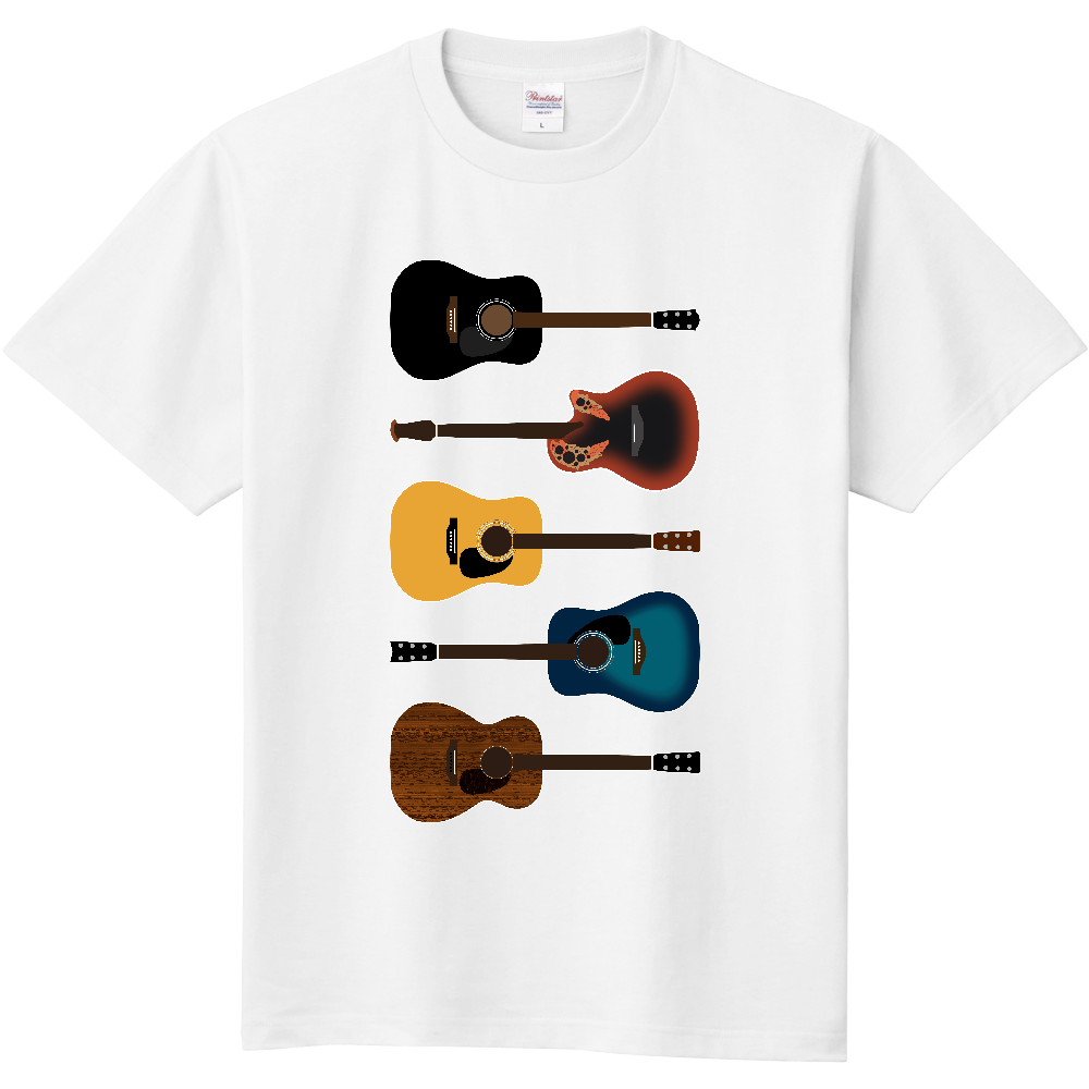 ギターがズラリ