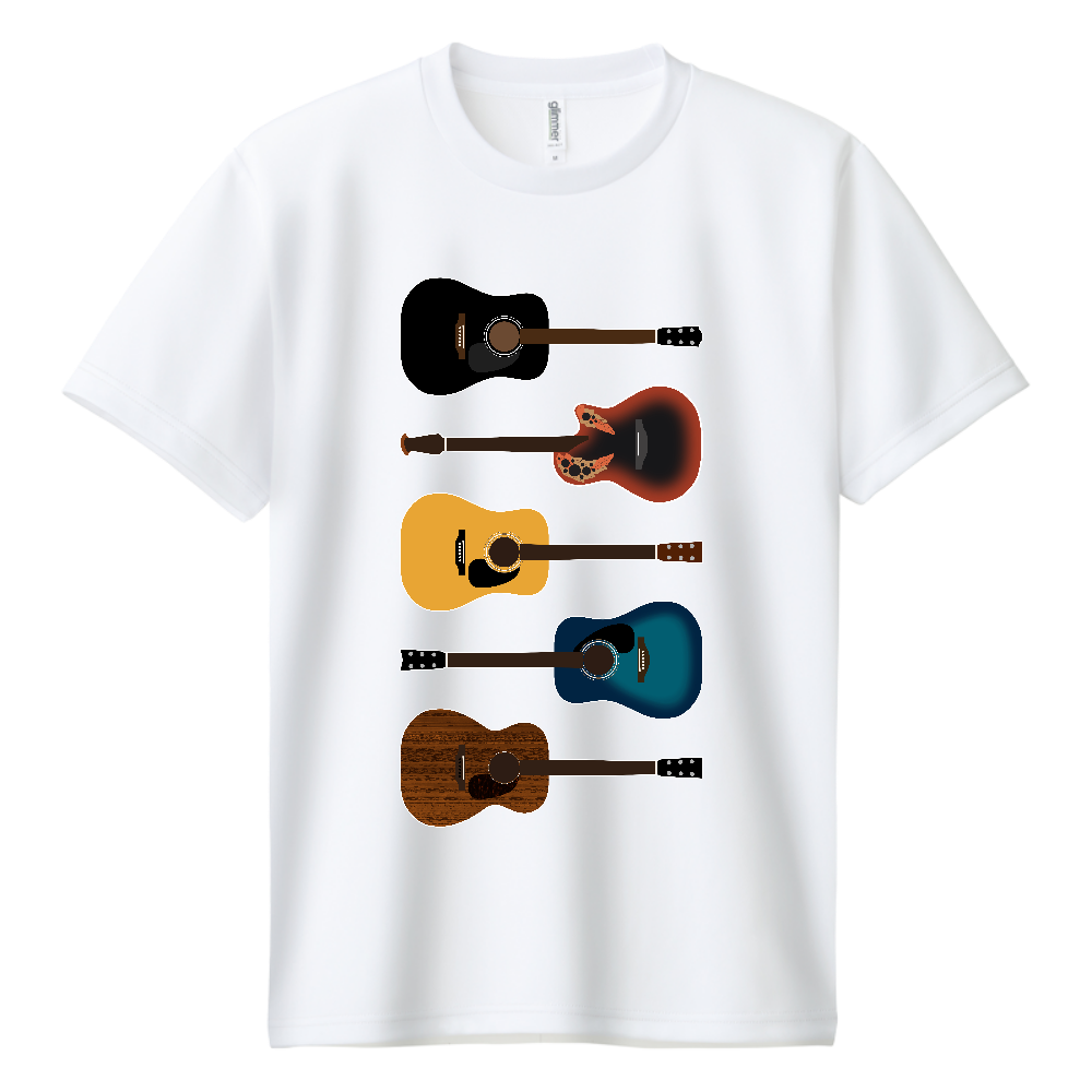 ギターがズラリ