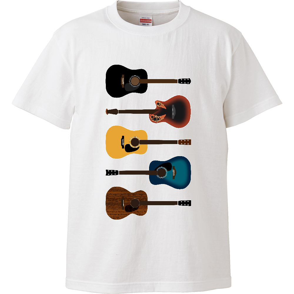 ギターがズラリ