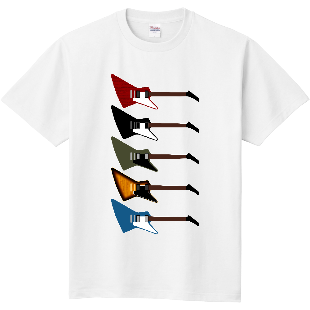 ギターがズラリ