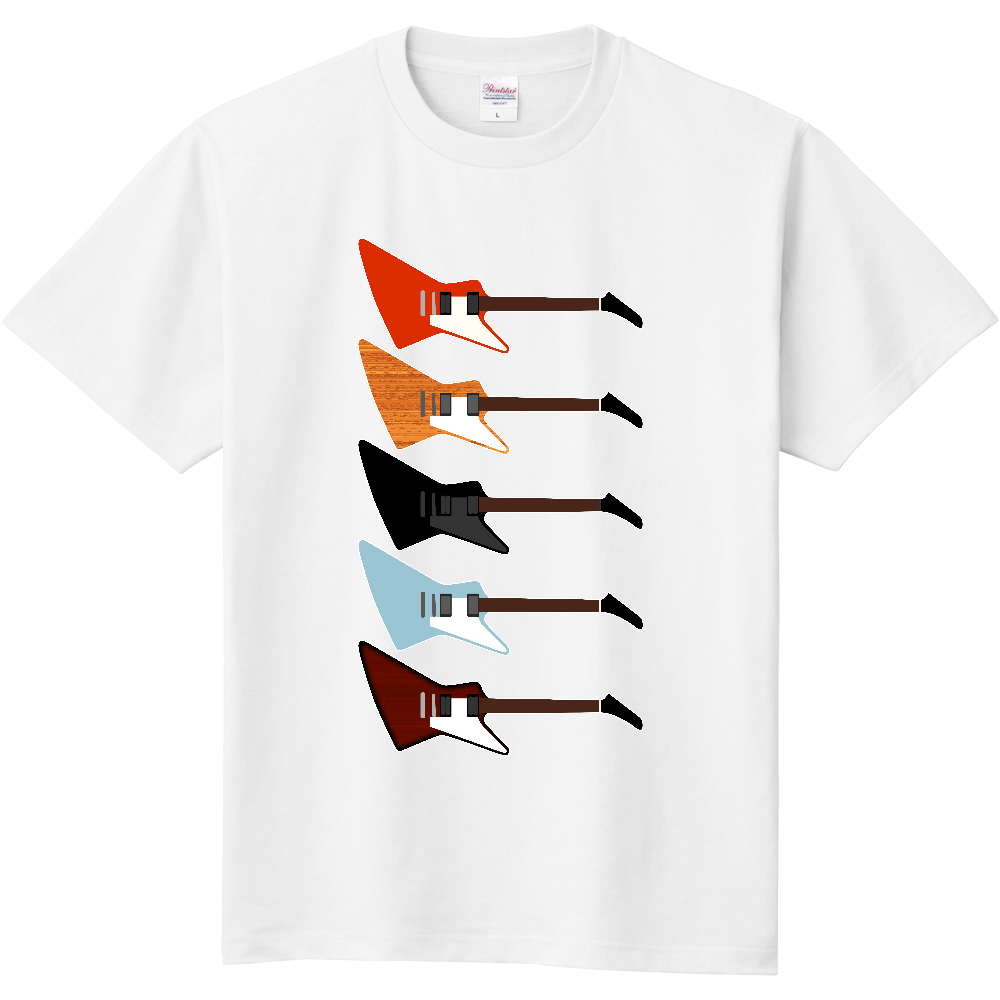 ギターがズラリ