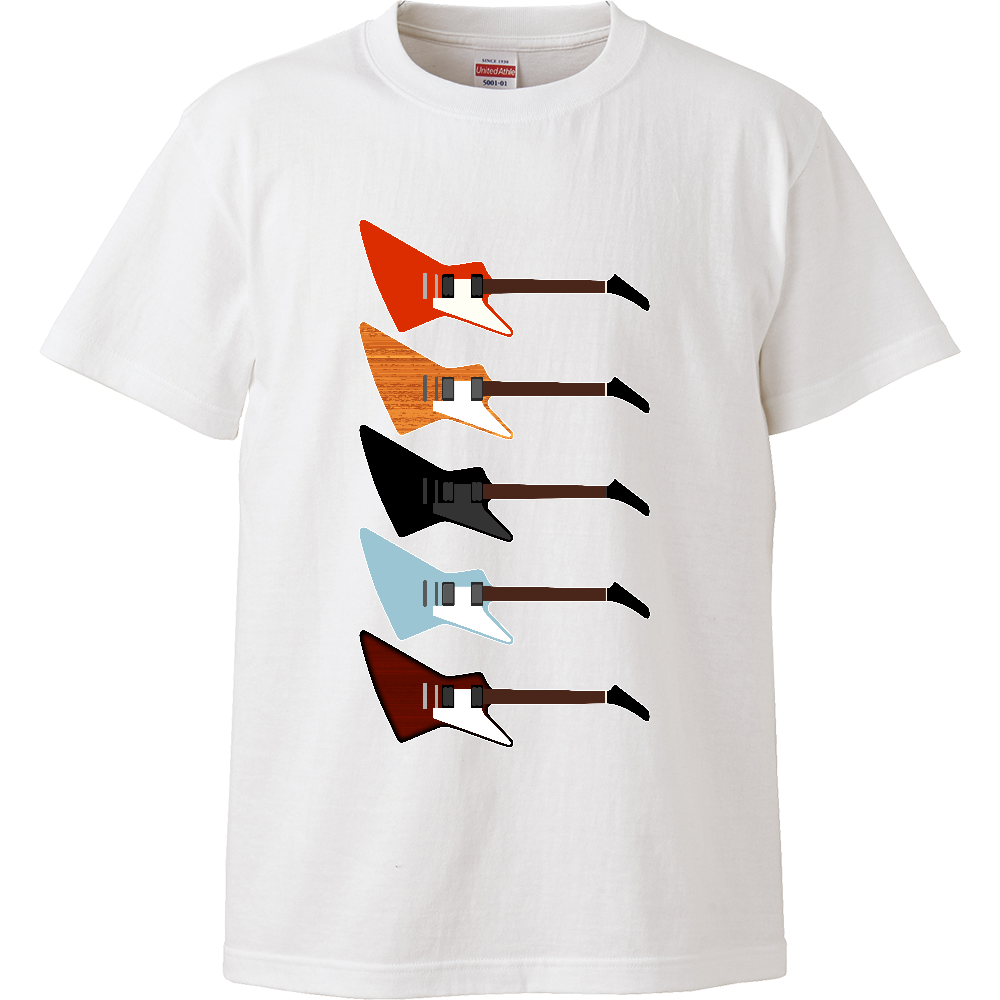 ギターがズラリ