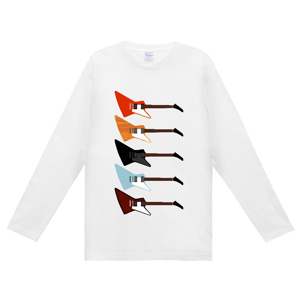 ギターがズラリ