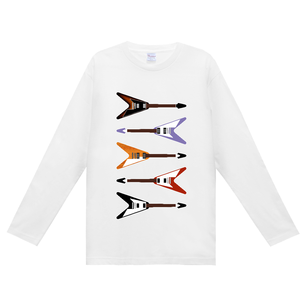 ギターがズラリ