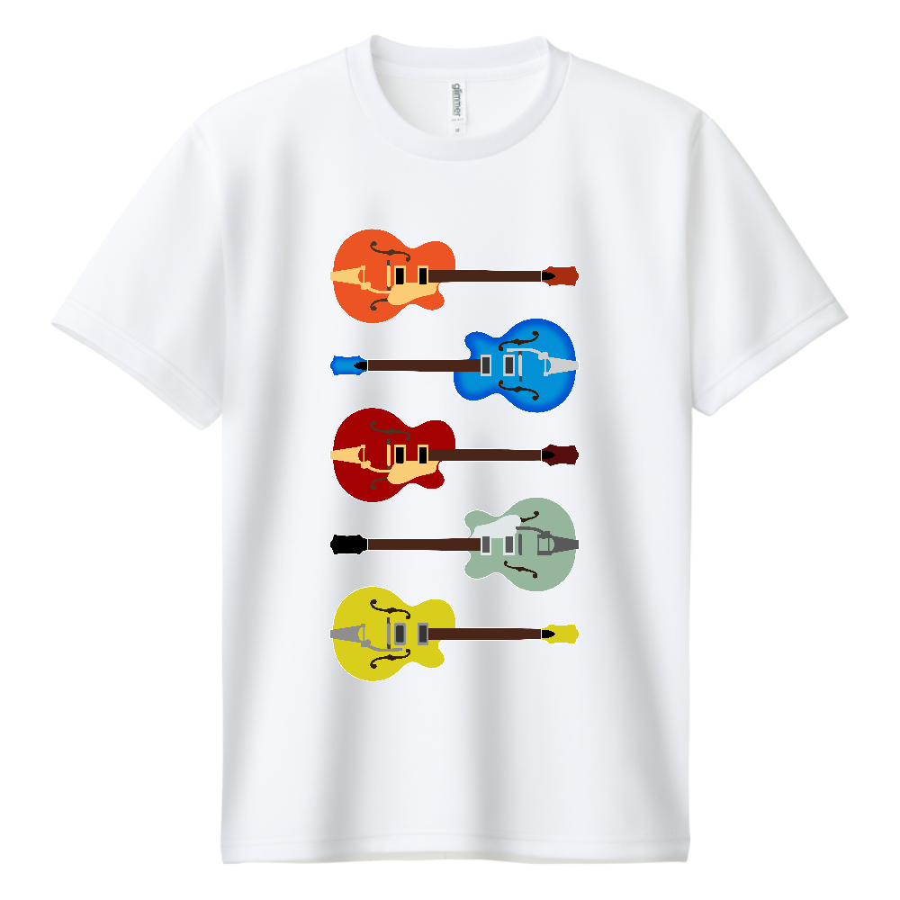 ギターがズラリ