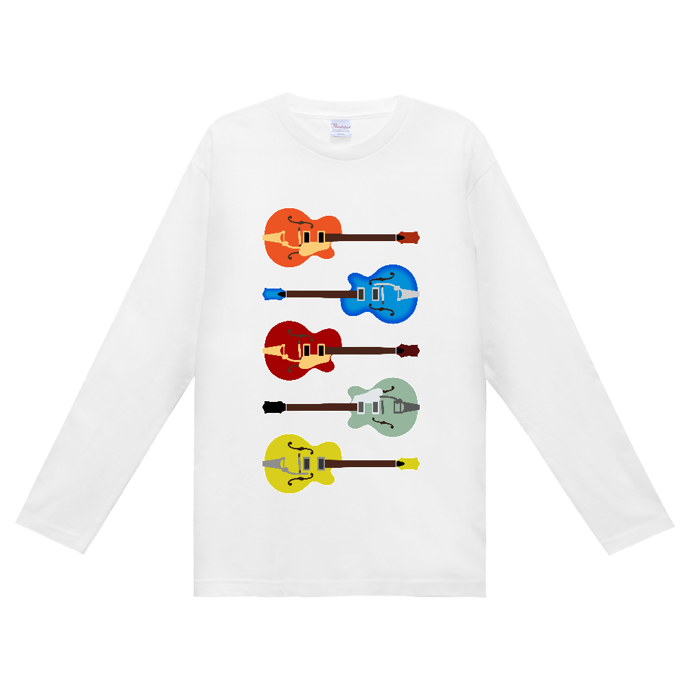 ギターがズラリ