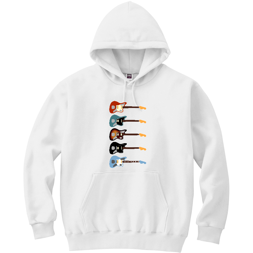 ギターがズラリ