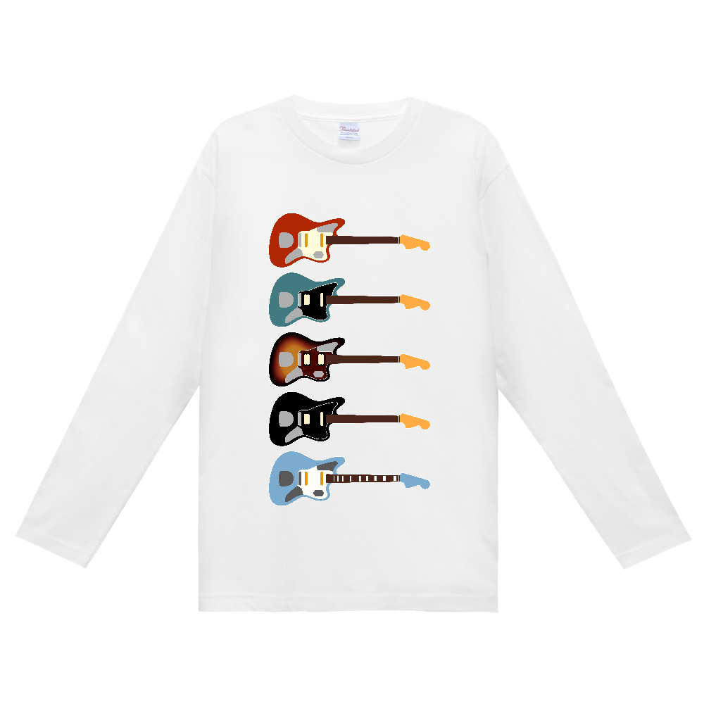 ギターがズラリ