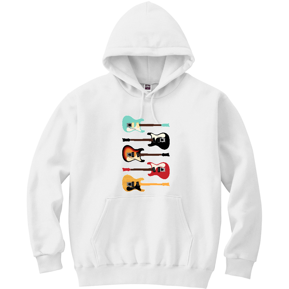 ギターがズラリ