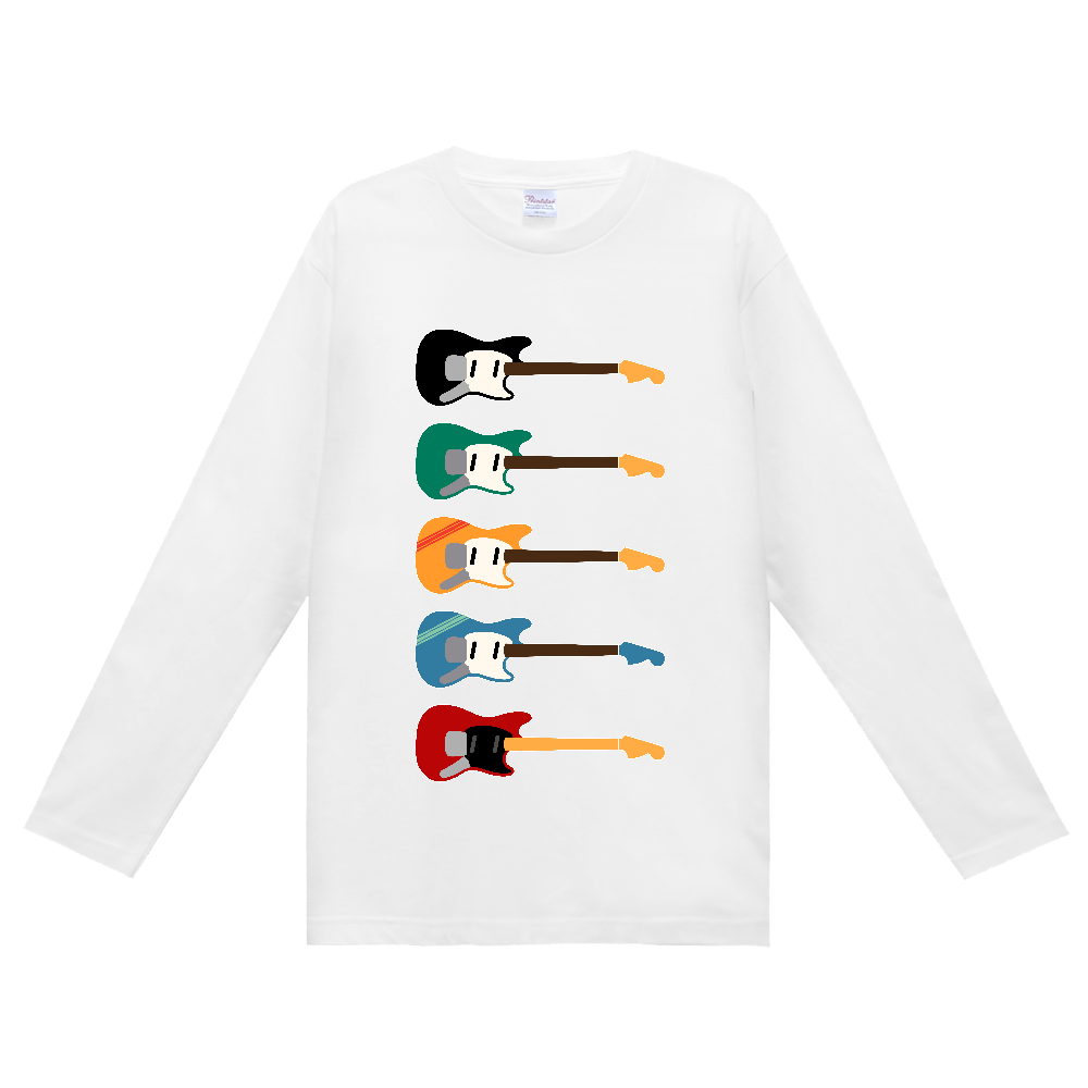 ギターがズラリ