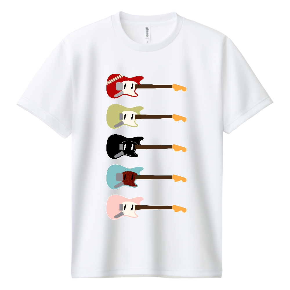 ギターがズラリ