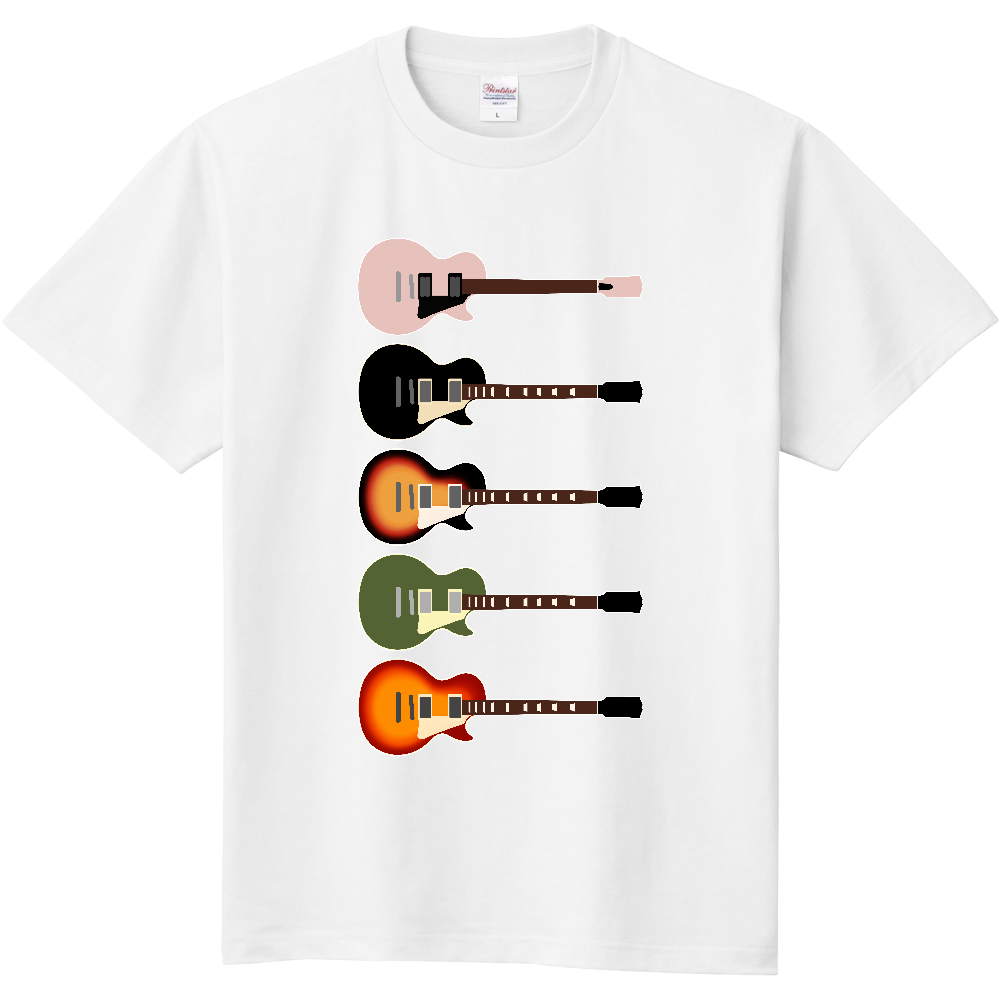 ギターがズラリ