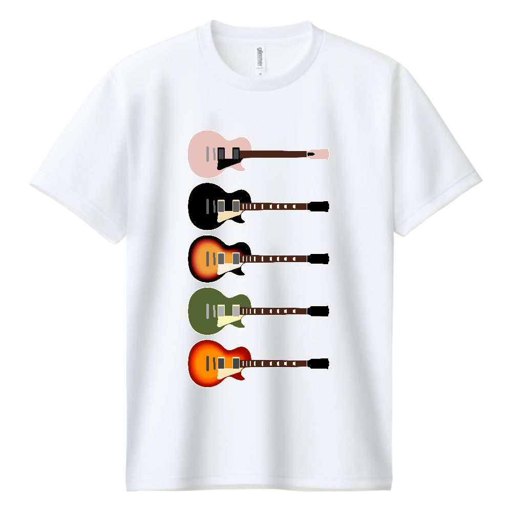 ギターがズラリ