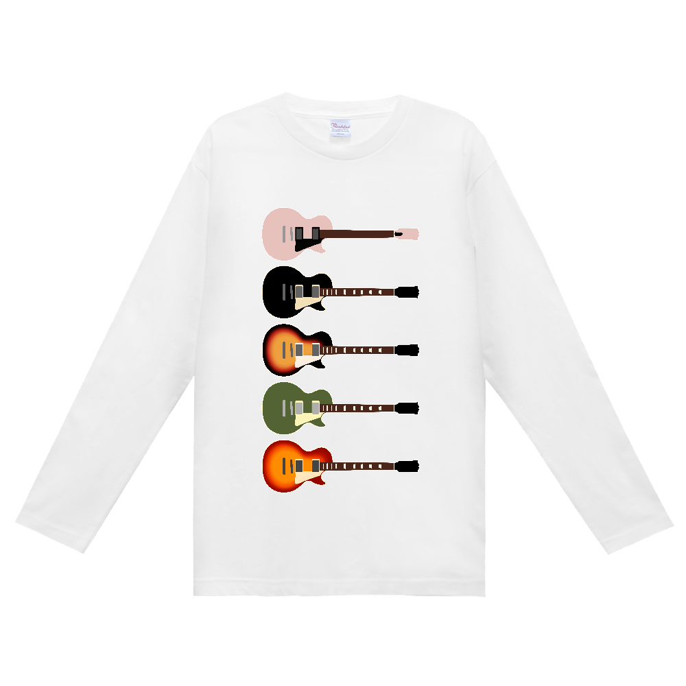 ギターがズラリ