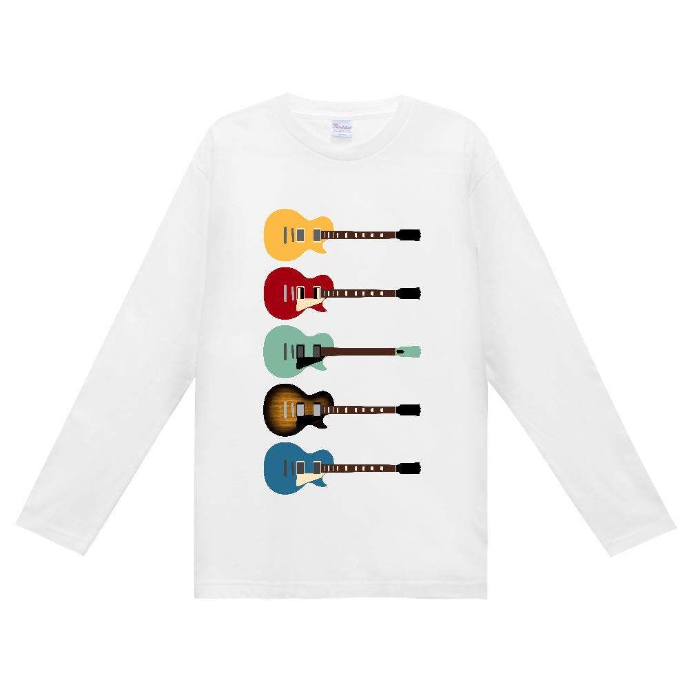 ギターがズラリ