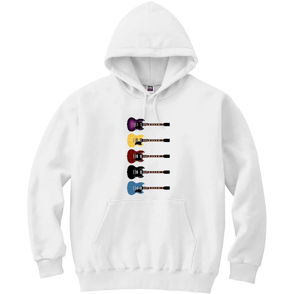 ギターがズラリ