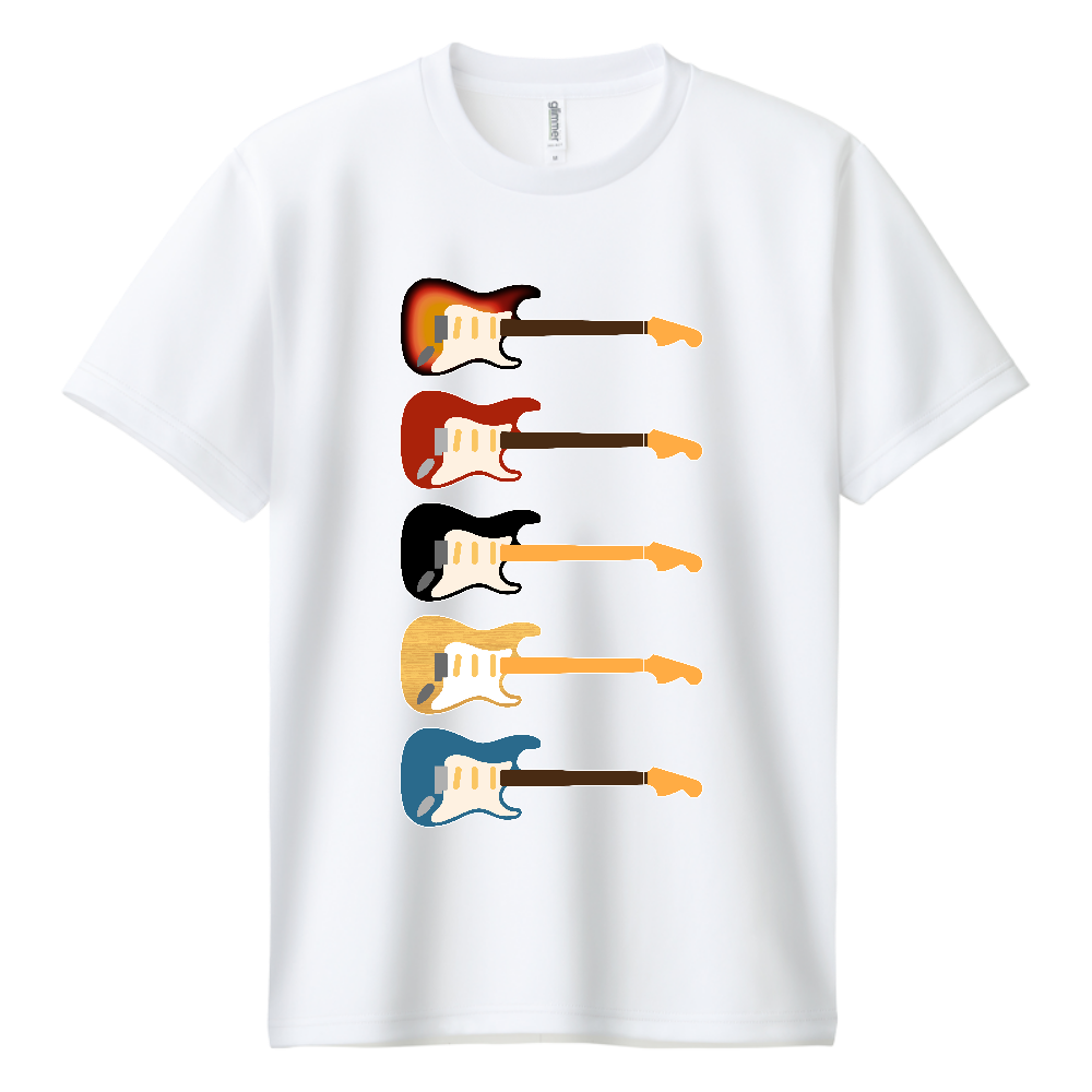 ギターがズラリ