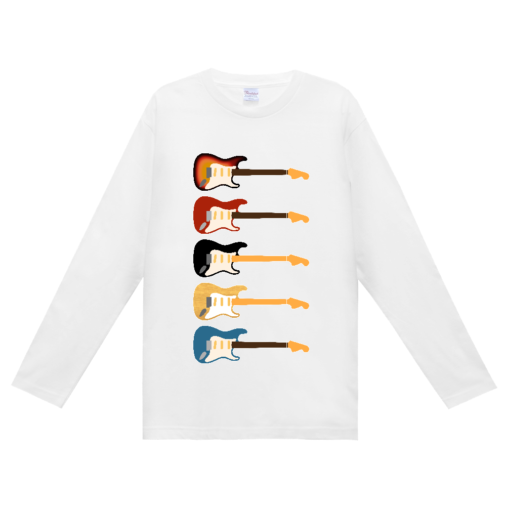 ギターがズラリ