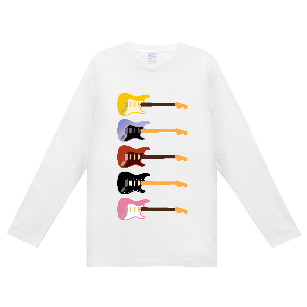 ギターがズラリ