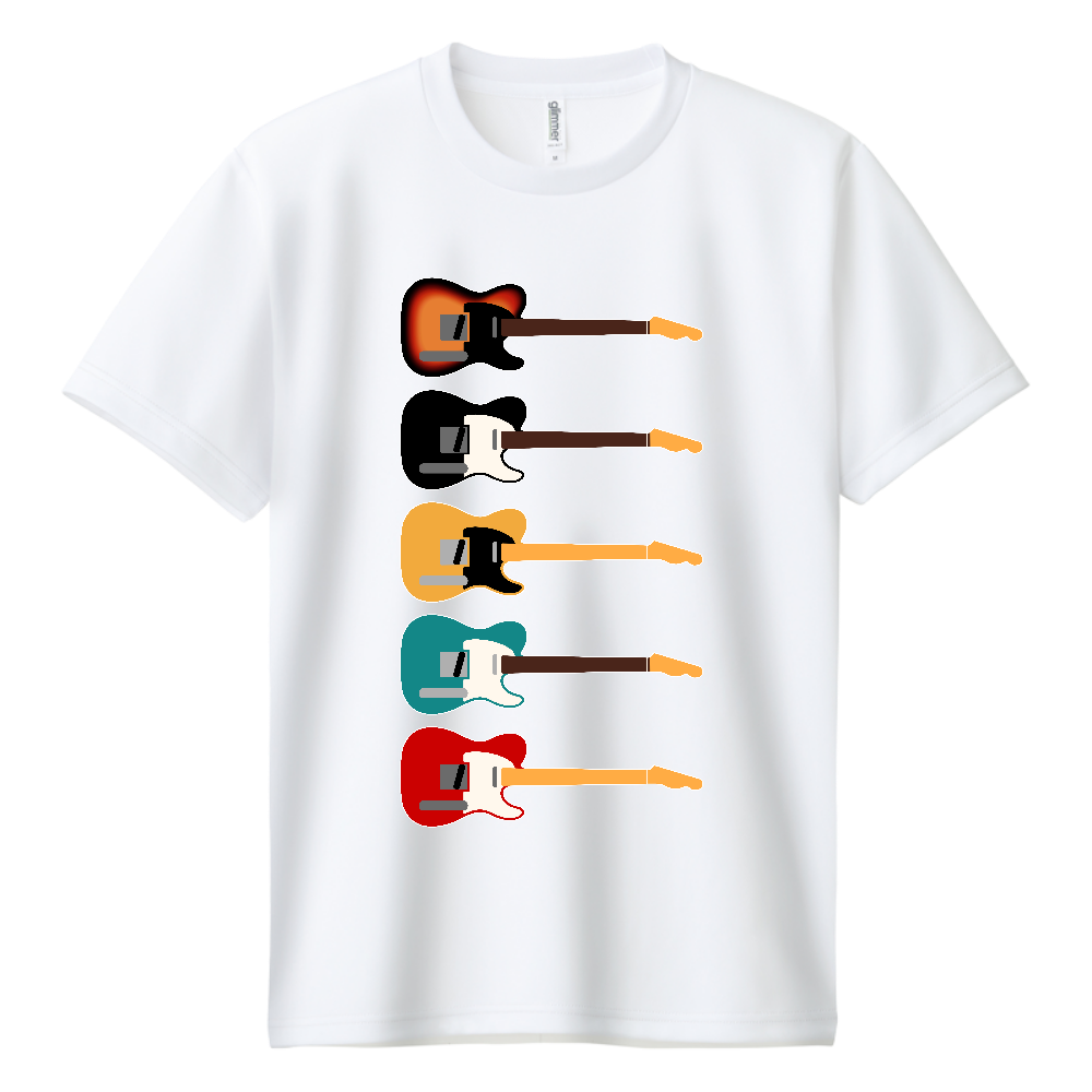 ギターがズラリ